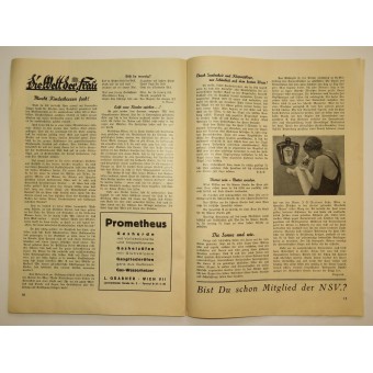Welt und Leben, Nr.3, June 1938. Espenlaub militaria